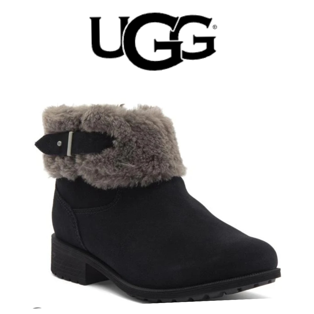 UGG Bodie Genuine Shearling Cuff Boot